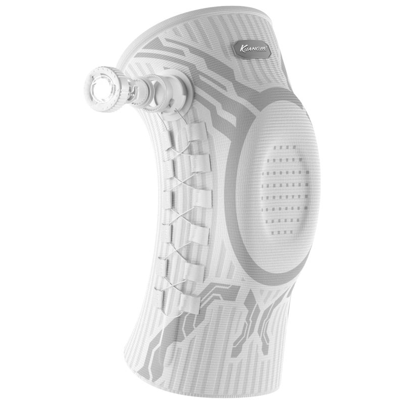Kuangmi Knee Brace Adjustable Support with Mechanical Knob for Knee Pain Relief, Recovery, Sports & Arthritis W-R-L